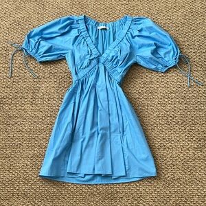 Abercrombie & Fitch Puff Sleeve Mini Dress